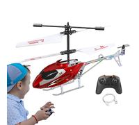 NitroFlyer Rechargeable Helicopter - Professional RC Aircraft Toy | 15-Min Flight Time | Easy Controls for Beginners (Includes Training Gear)
