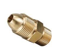 Nitrogen Cylinder Adapter Compatible with CGA580 Nitrogen Regulator Converts G5/8-14 to CGA580 Shock Fill Tool