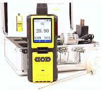 Nitrogen Gas Detector by Forensics | Portable Analyzer for N2 Leaks | USA NIST Calibration | USB Recharge | Computer Data Logging |