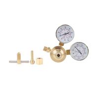 Nitrogen Regulator High Pressure Adjustable Brass Inlet Outlet Meter for Welding Laboratory