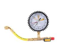 Nitrogen Regulator, Nitrogen Pressure Test Gauge Pressure Test Table for Refrigerant/Car/Air Conditioning Pressure Test