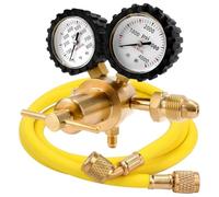 Nitrogen Regulator with 0-800 PSI Delivery Pressure,Hose CGA580 Inlet Connection and 1/4In Male Flare Outlet Connection