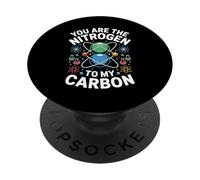 Nitrogen To My Carbon Chemistry Science Element PopSockets Adhesive PopGrip