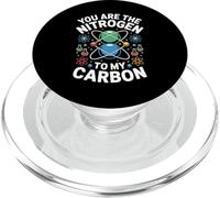 Nitrogen To My Carbon Chemistry Science Element PopSockets PopGrip for MagSafe