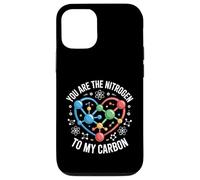 Nitrogen To My Carbon Science Love Chemistry Case for iPhone 12/12 Pro