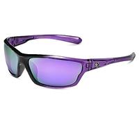 Nitrogen Unisex's Polarized Men's Women's Driving Wraparound Sunglasses Glasses, Crystal Purple | Revo Violet, One Size