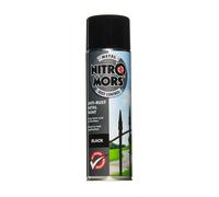 Nitromors Anti-Rust Smooth Metal Paint Black 500ml 500ml Black