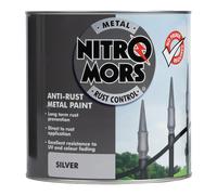 Nitromors Anti-Rust Smooth Metal Paint Silver 2.5L 2.5L Silver