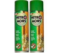 Nitromors Original Aerosol Paint Stripper, Varnish & Lacquer Remover, for Wood, Metal & Concrete, 500 ml (Pack of 2)