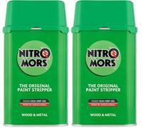 Nitromors Original Paint Stripper, Varnish & Lacquer Remover, for Wood, Metal & Concrete, 750 ml (Pack of 2)