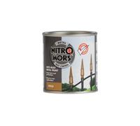Nitromors Smooth Metal Finish Uv Resistant Anti Rust Protection Gold Paint 250Ml