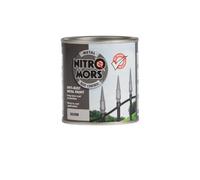 Nitromors Smooth Metal Paint Silver 250ml Rust Protection & UV Resistance for Doors, Gates & Furniture