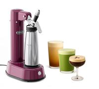 NitroPress DS Electric Nitro Cold Brew Coffee & Cocktail Maker Machine, Air-Powered Nitro Coffee Maker & Nitrogen Infuser for Coffee Matcha Cocktails & Drinks Stainless Steel Home Bar Beverage System