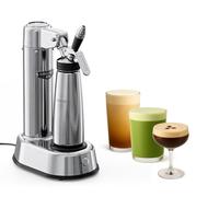 NitroPress Pro Electric Nitro Cold Brew Coffee & Cocktail Maker Machine, Air-Powered Nitro Coffee Maker & Nitrogen Infuser, Coffee Matcha Cocktails & Drinks Stainless Steel Home Bar Beverage System