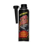 Nitrox +10 Clean Speed Super Petrol Additive 500ml Fuel Treatment Cleaner Engine Injector All In One System Cleaning Remove Carbon Gum And Dirt Lubricate Cylinder Heads Boost BHP Reduce Emissions