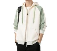 NITRY Men'S Hooded Pullover Lightweight Sport Fashion Long Sleeves Sweatshirt Classic Kangaroo Pocket Casual Sweatshirts F-Apricot 5XL