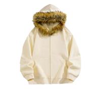 NITRY Men'S Hoodie Jacket Lightweight Sport Fashion Long Sleeves Sweatshirts Classic Casual Solid Color Sweatshirt K-Apricot XL