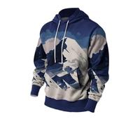 NITRY Men'S Sweatshirt Youth Personality Trend Hoodie 3D Digital Printing Hooded Pullover Casual Fashion Sport Long-SleevedSweatshirt DD-04 6XL