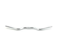 Nitto B206AA Nordeast Urban Riser Bar | 25.4mm Clamp| 525mm Wide in Silver