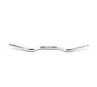Nitto B206AA Nordeast Urban Riser Bar | 25.4mm Clamp| 525mm Wide in Silver