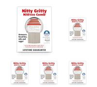 Nitty Gritty Nit Comb(Assorted Colors) (Pack of 5)