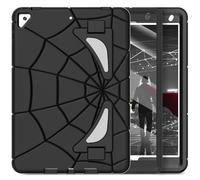 Nitupai Case for iPad 10.2 Case for Kids iPad 9th / 8th / 7th Generation Gen Case Heavy Duty Shockproof Rugged Protective Cover 10.2 Inch iPad Case with Stand for Kids, Black+Black