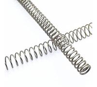 NITVIA 2-5pc 0.3mm 0.4mm 0.5mm 0.6mm 304 Stainless Steel Long Spring Y-type Compression Spring OD 3-8mm Length 300mm (Size : 0.8X6X300mm 2pcs)