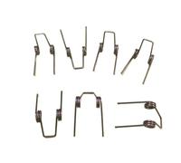 NITVIA Pressure Compression Spring 0.7mm Line Diameter Outer Diameter 7.3mm Double Torsion Spring 10pcs