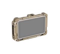 Nitze Cage for Atomos Ninja/Ninja Ultra/Ninja V/Ninja V Plus/Shinobi/ZATO Connect Monitor with HDMI Cable Clamp, Built-in Cold Shoe and NATO Rail - JT-A05A