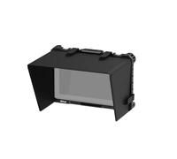 Nitze Cage for OSEE G7 Pro 7 Inch Monitor, with PU Leather Sunhood, Built-in Dual NATO Rails and Cold Shoes - JT-OE02B