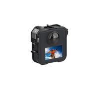 Nitze Camera Cage for GoPro MAX 2 - T-GP04A | Aluminum Alloy, MAX 2 Cage, with Built-in Cold Shoe, 1/4" Locating Hole, for Microphone, LED Light