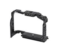 Nitze Camera Cage for Nik. Z6 III Camera with Built-in NATO Rail, Cold Shoe, and Quick Release Plate for Arca-Swiss