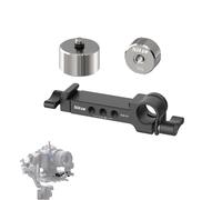 Nitze Counterweight Kit for DJI RS 4 Pro/RS 4 / RS 3 Pro/RS 3/ RSC 2/ RS 2 Stabilizers, with 50g / 100g Gimbal Counterweight, Mounting Clamp with 15mm Rod Clamp for DJI Focus Pro Motor - N28-S2