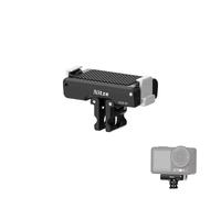 Nitze Foldable Magnetic Quick Release Adapter Mount for DJI Osmo 360 / Action 5 Pro / 4/3, with 1/4" Thread & Foldable 2-Prong Mount for Tripod, Selfie Stick and Action Camera Accessories - N28-B1