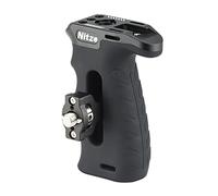 Nitze Left Right Side Handle w 3/8” Screw and Detachable Locating Pins Compatible with DSLR Camera Cages Sony FX3 BMPCC 6K PRo Z CAM E2 RED KOMODO