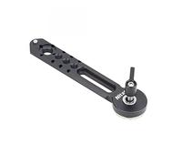 Nitze N49-NR5 Extension Arm Plate NATO Rail to Rosette Mount w M6 Screw for DSLR Camera Cage EVFs Handle
