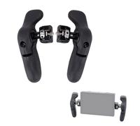 Nitze Side Handle Kit for SmallHD Monitor, 360° Adjustable Rubber and Aluminum Side Handgrip with Shoulder Strap Slot, Equipped with 1/4" Locating Pins and Screw Holes - PA32F