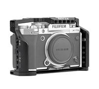 Nitze XT5 Cage for Fujifilm X-T5 Camera with Built-in NATO Rail and Arca Swiss Quick Release Plate, Aluminum Alloy Cage for Fuji XT5 Includes Cold Shoe and 3/8"-16 ARRI Locating Holes - T-F03A