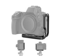 Nitze Z8 L Bracket for Nikon Z 8 Camera with Arca Swiss Quick Release Plates, Compatible with DJI RS 2 / RS 3 / RS 3 Pro/RS 4 / RS 4 Pro Gimbals - T-N02A