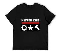 Nitzer Ebb T Shirt nitzer ebb Industrial Punk Rock Total Age Violent Playground Join Chant Black L Black