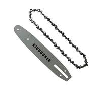NIUBGONER 10" Chainsaw Guide Rail and Chain for Ryobi Bar Saw Bar 671834023 Fits RY52001 RY52002 P542 P545 Homelite Makita Replaces Oregon 100SDEA218 EGO PSA1000