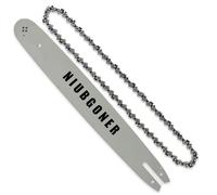 NIUBGONER 18" Chainsaw Guide Rail and Chain, 0.3" Pitch, .63" Thickness, 68DL Replacement Chainsaw Guide Rail for Stihl MS230, MS241C-M, MS250, MS251,3005 000 4717,183PXLBA074