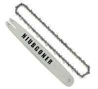 NIUBGONER 18 inch Chainsaw Guide Bar and Chain,Replacement Chainsaw Guide Bar for Stihl MS230, MS 230C, MS241 C-M, MS250, MS250C, MS250 C-BE, MS251, MS251C 325" Pitch, 050" Gauge, 68 Drive Links