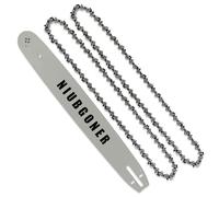 NIUBGONER 18" Saw Guide Rail and Chain Replacement Accessories Fits Ryobi