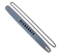 NIUBGONER 28 inch chainsaw bar and chain combo,3/8" Pitch,0 .063" Gauge, 91 Drive Link