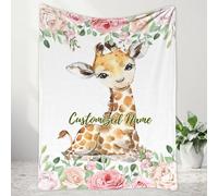 NIUBI Personalized Baby Blanket, Baby Blanket with Name, Baby Personalised Gifts,30X40inch