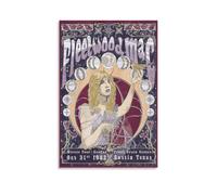 niubikela Fleetwood Poster Mac Rock Band Vintage Music Album Cover Poster Wall Art Decorative Painting Bedroom Painting Posters 12x18inch(30x45cm) Unframe-style