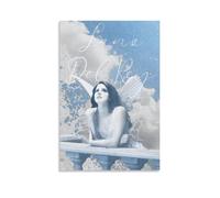 niubikela Lana Del Rey Singer Poster Music Art Cover Album Poster Wall Art Decorative Painting Bedroom Painting Posters 12x18inch(30x45cm) Unframe-style