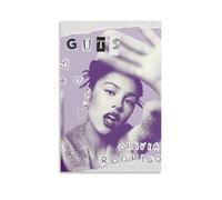 niubikela Olivia Poster Rodrigo Guts Music Art Album Cover Poster Wall Art Decorative Painting Bedroom Painting Posters 12x18inch(30x45cm) Unframe-style