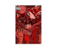 niubikela Playboi Poster Carti Music Album Cover Anime Poster Wall Art Decorative Painting Bedroom Painting Posters 12x18inch(30x45cm) Unframe-style